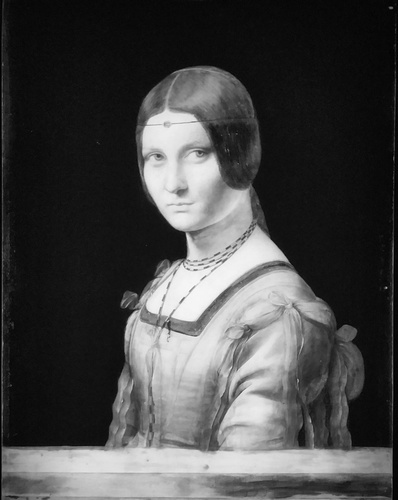 Léonard de Vinci La Belle Ferronnière